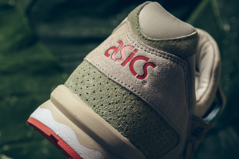 ASICS Gel Lyte V "Reef" Beige teal Tan