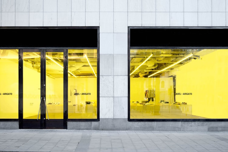 Axel Arigato Stockholm Brightens up With Yellow Accents