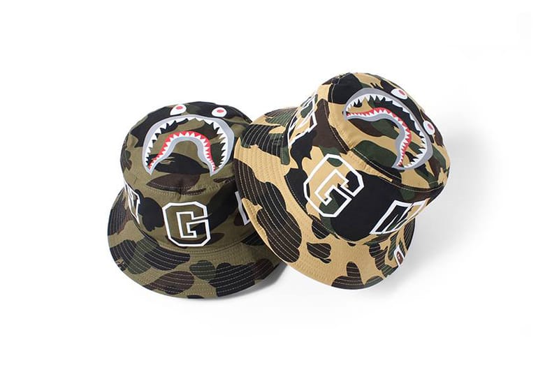 bape shark bucket hat