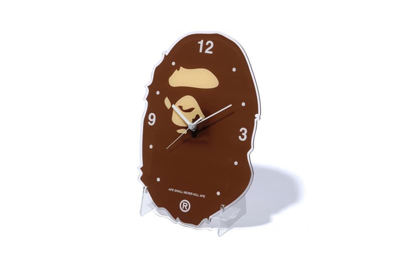 BAPE Ape Head Wall Clock Technology Devices Gadgets Alarm