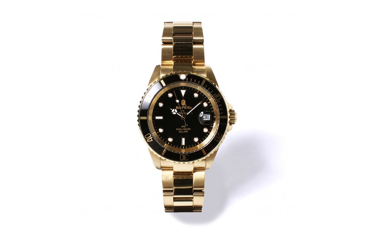 BAPE Drops Three More Clean BAPEX TYPE-1 Watches