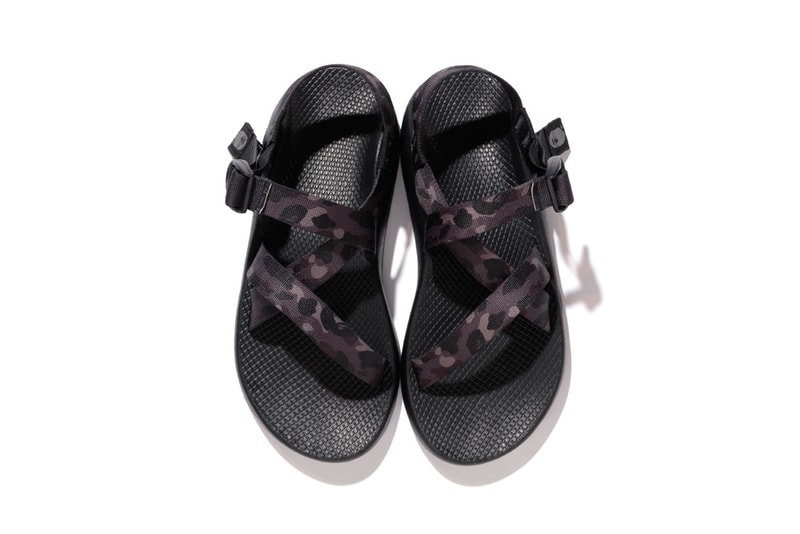 BAPE x Chaco Camo Sandals 2017 Spring/Summer A Bathing Ape Outdoor Collection