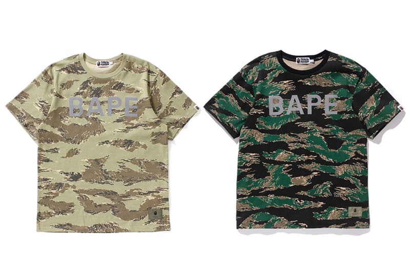 BAPE Tiger Camo 2017 Summer Collection A Bathing Ape
