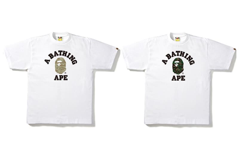BAPE Tiger Camo 2017 Summer Collection A Bathing Ape