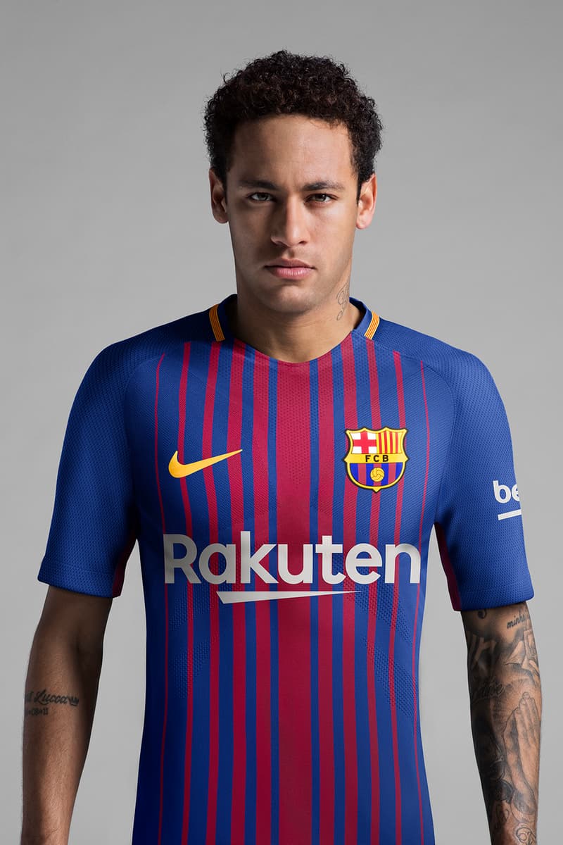 F C Barcelona New Kit For 2017 2018 Season Hypebeast