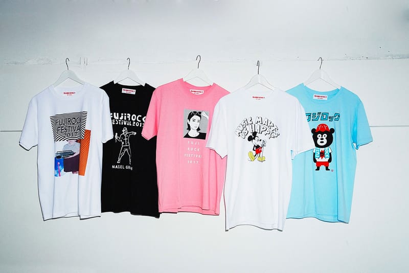 BEAMS Releases Limited Edition T-Shirts for Fuji Rock Festival 2017