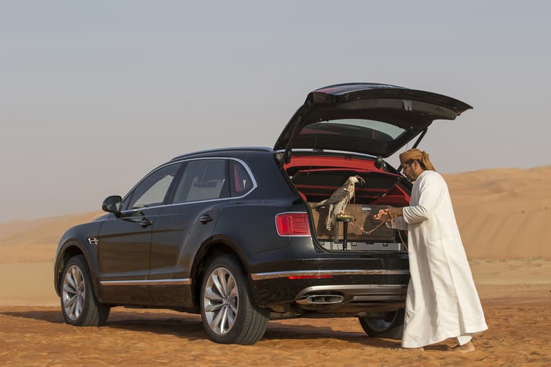 Bentley Bentayga Falconry