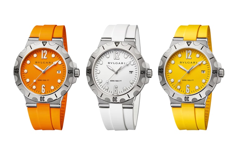 The Bulgari Diagono Scuba Dive Watch Series Is Made for Beach Season