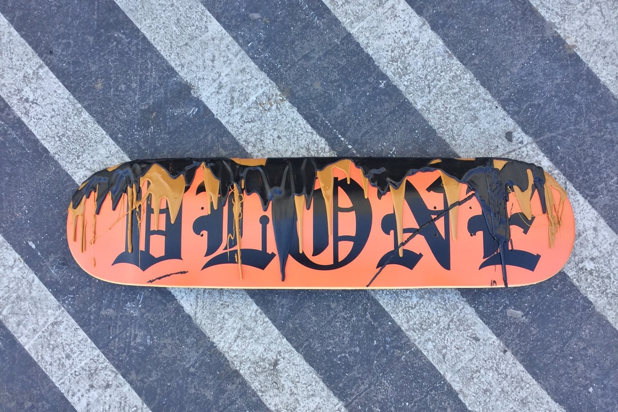 Andrea “FACE” Facelli VLONE Skate Deck Jesus Crucified