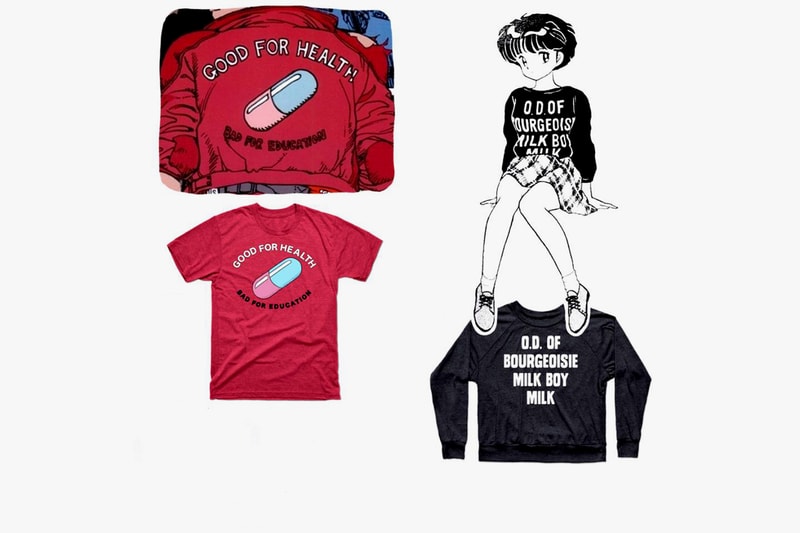 Anime Dragonball Akira Ranma 1/2 Shirts Tees Long Sleeves