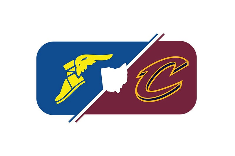 Cleveland Cavaliers Cavs Goodyear Tires Wingfoot Akron Nike Jersey Partnership