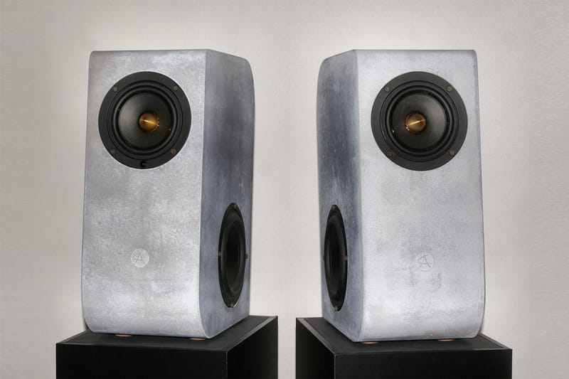 These Concrete Audio Speakers Make the Perfect Industrial Home Accessory