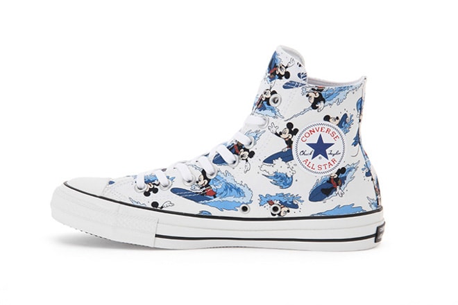 Converse Celebrates the All Star's 100th Anniversary With the Mickey Mouse Surfin Hi