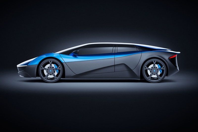 Elextra EV Concept Electric Supercar Swiss Hand-Built