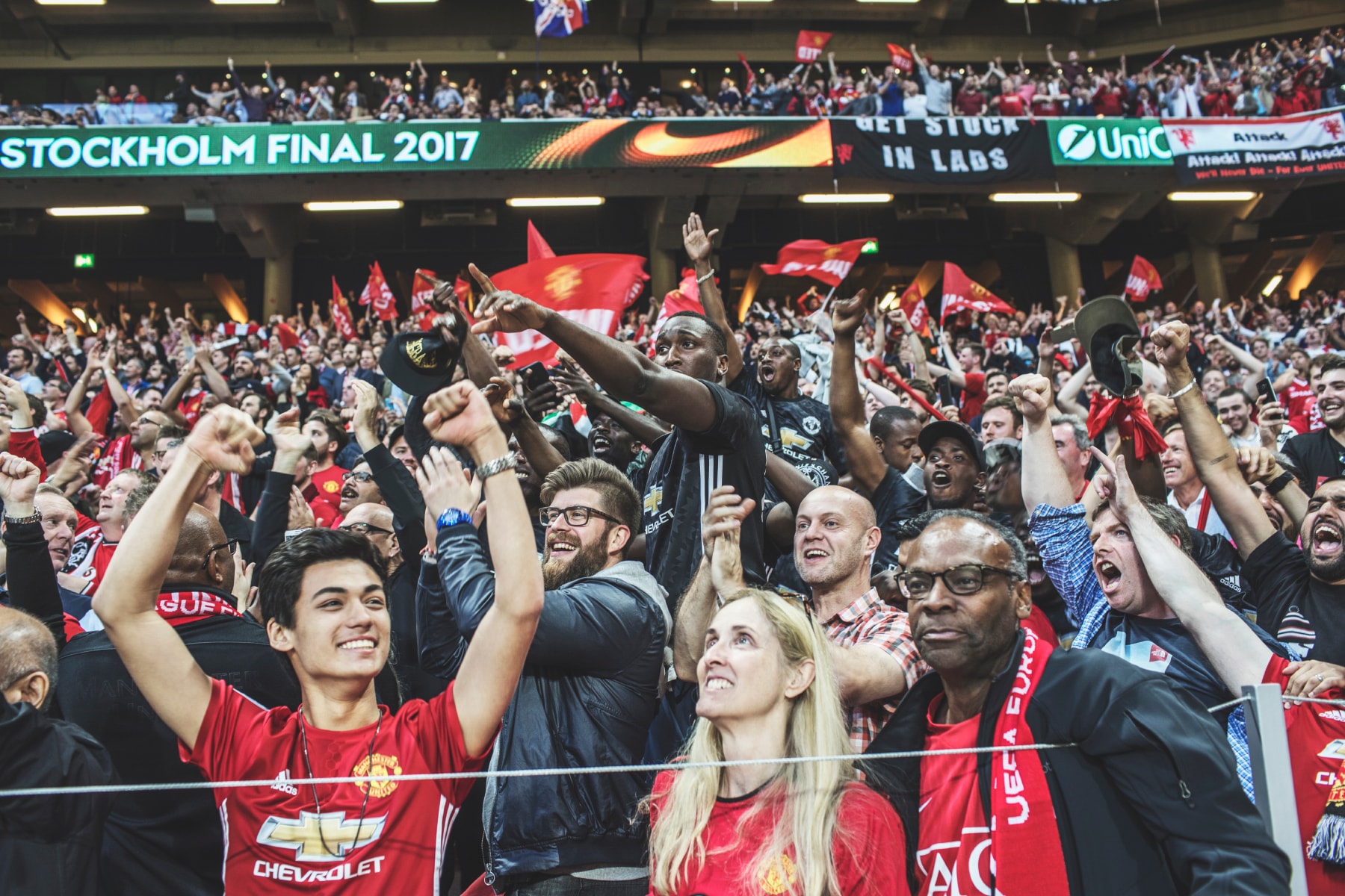 2017 Europa League Final Scenes Photography Soccer Football Ajax Manchester United