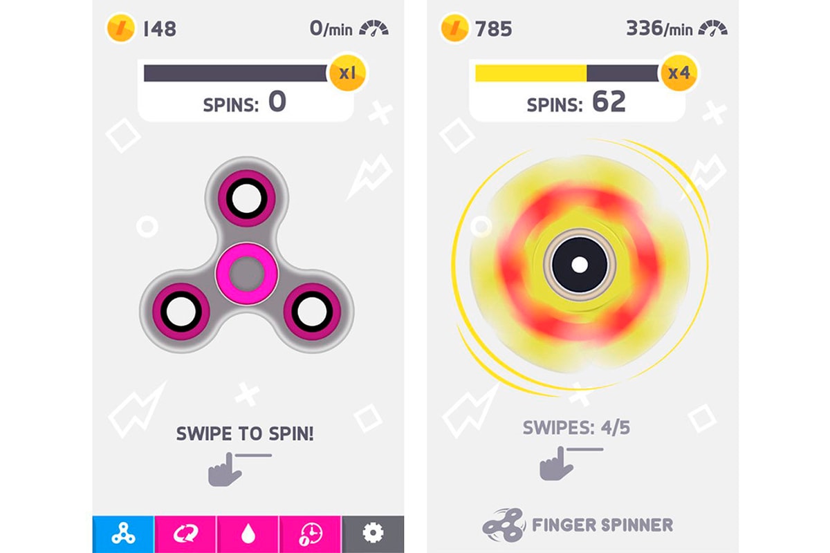 Finger Spinner Fidget Spinner iOS App