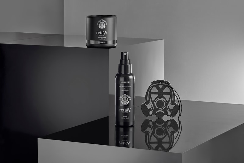 Footpatrol retaW NIMBUS Collaboration Fragrance Tag Sneaker Liquid Candle