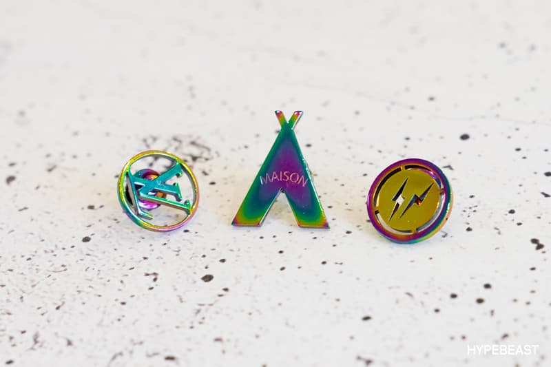 fragment design Louis Vuitton Collaboration Pins