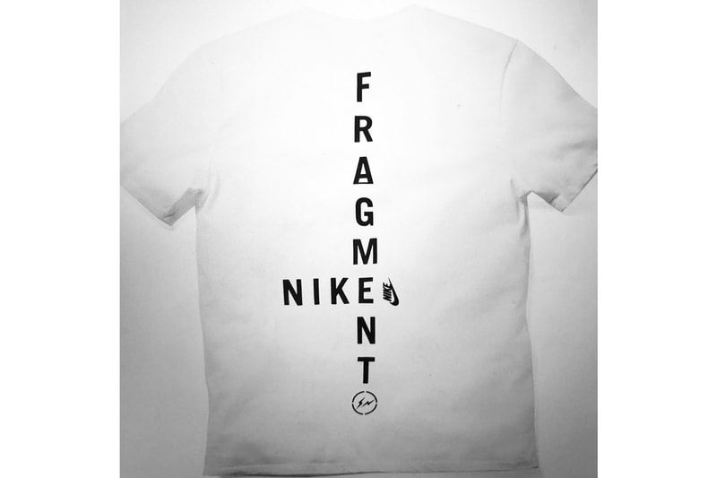 fragment design Hiroshi Fujiwara Nike T-Shirt Collaboration Apparel Clothing Fashion Streetwear