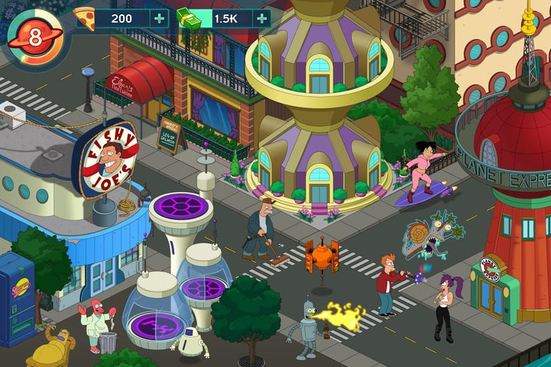 Watch the First Trailer for 'Futurama: Worlds of Tomorrow' Mobile Game