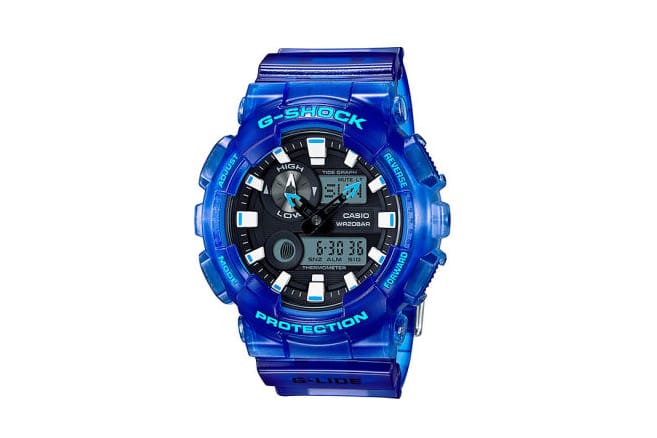 g shock g lide blue