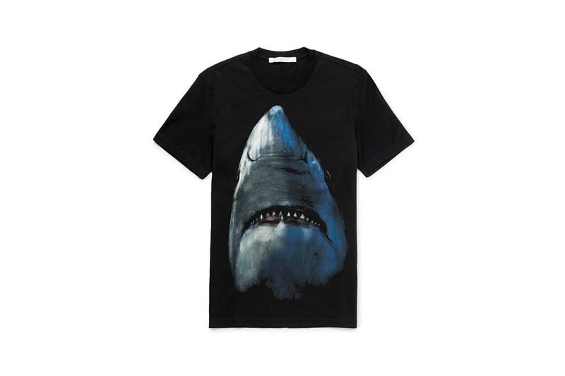Givenchy Shark Motif T-shirt Cap Backpack Clare Waight Keller MR PORTER