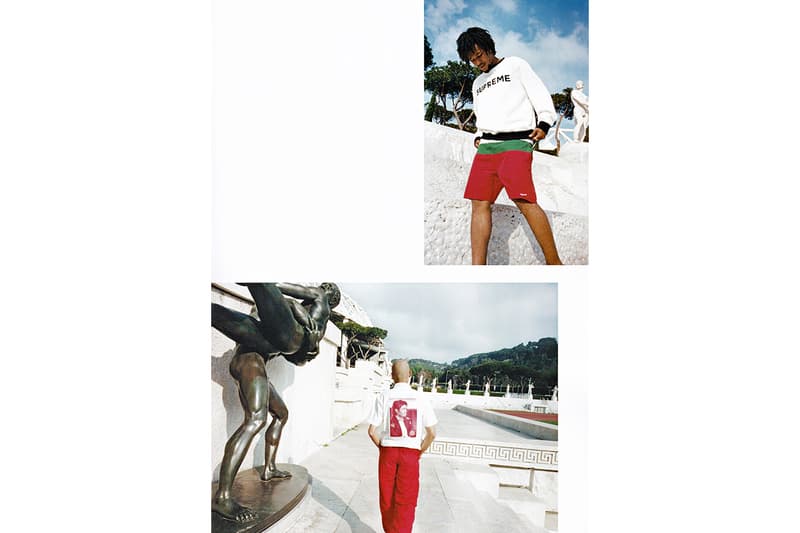 GRIND Magazine Supreme SS17 Editorial Rome Italy Trevi Fountain Colosseum Barack Obama