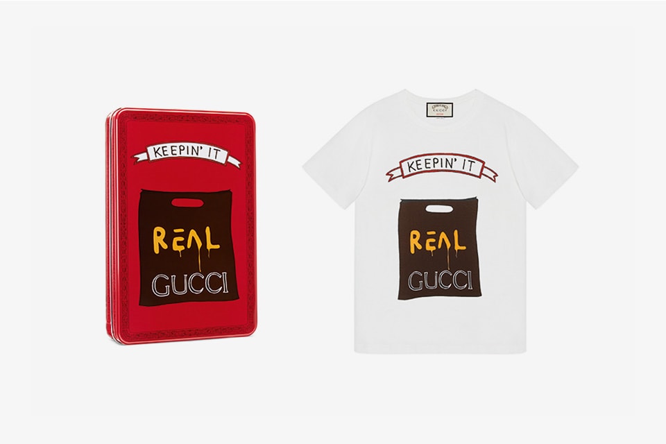 Gucci and British Artist Angelica Hicks Collaborate on 11 Limited Edition T-Shirts