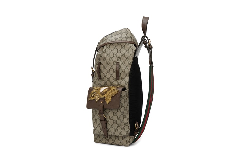 Gucci gg supreme donald duck monogram backpack