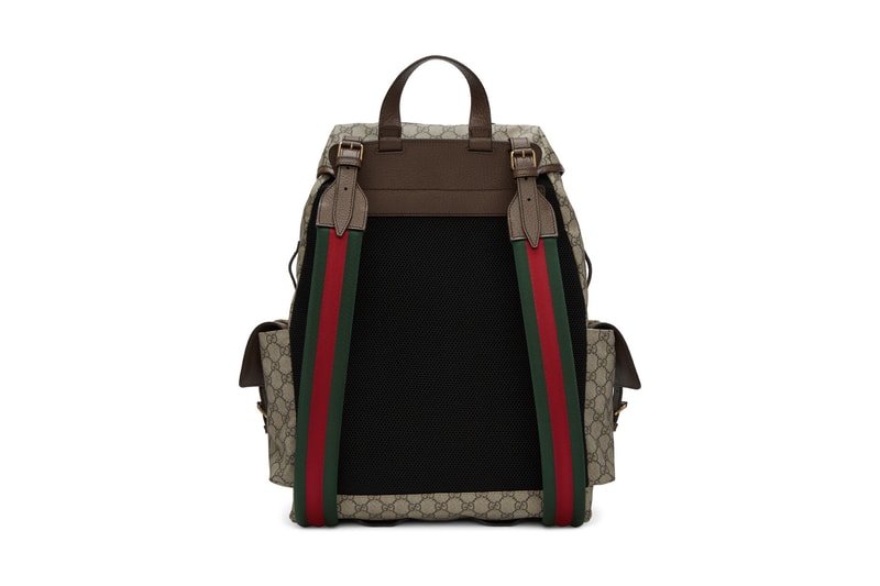 Gucci gg supreme donald duck monogram backpack