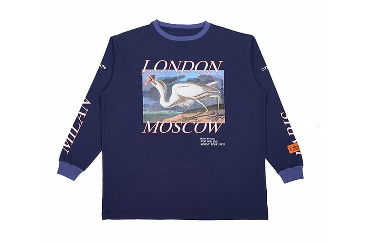 Heron Preston Reveals Exclusive "For You, The World" Tour Tee