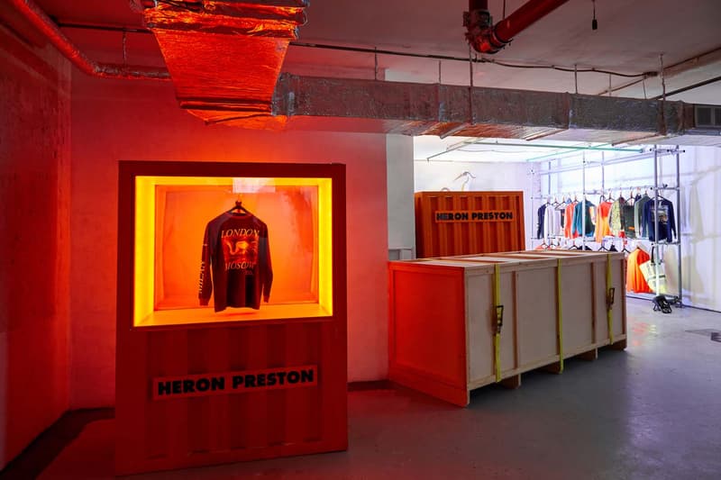 Inside Heron Preston's Pop-Up At Moscow's KM20