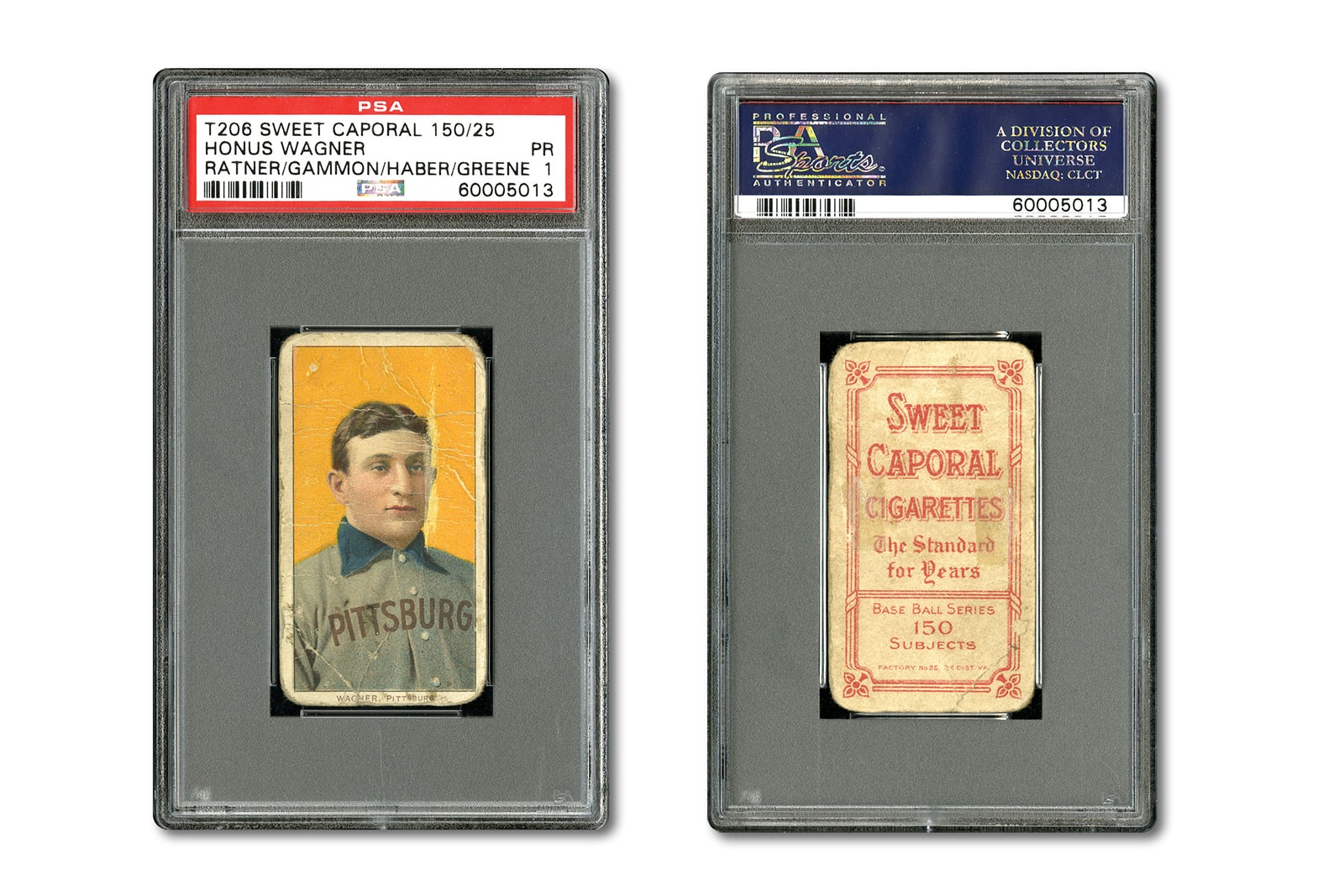Honus Wagner Baseball Card Pittsburgh Pirates Shortstop SCP Auction
