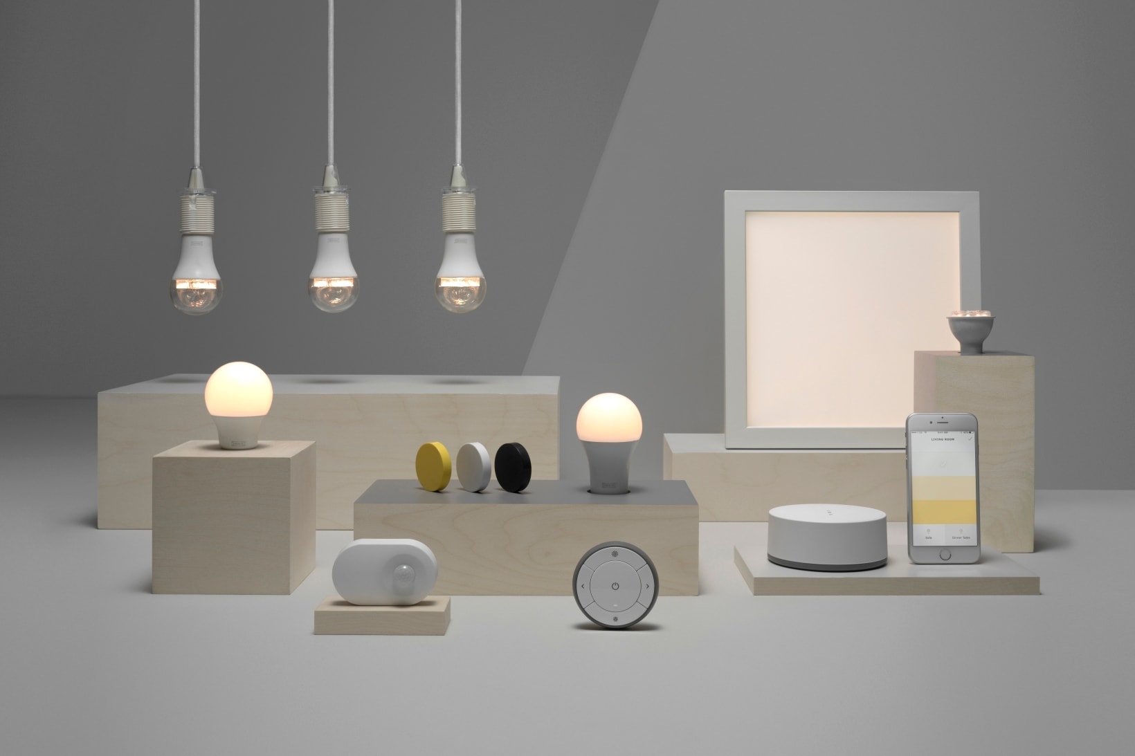 IKEA Smart Bulbs Voice Control Siri Alexa Google Assistant