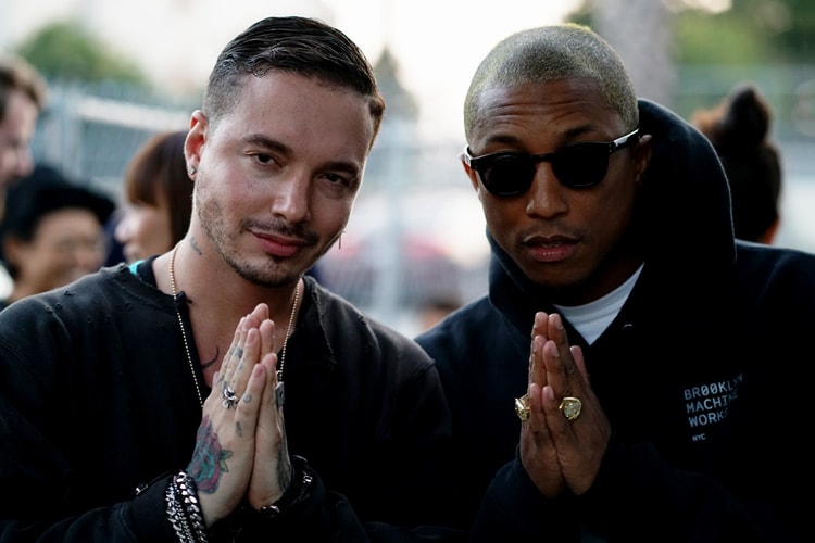 J Balvin & Pharrell Show off Unreleased Pair of adidas NMD Human Race