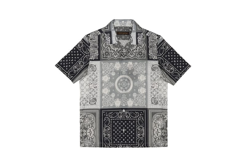 The Louis Vuitton Paisley Shirt Returns in Black/Gray as a Dover Street Market Ginza Exclusive