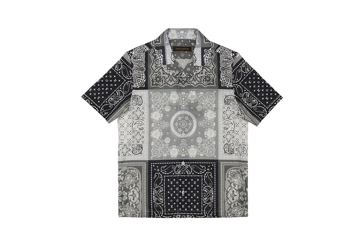 The Louis Vuitton Paisley Shirt Returns in Black/Gray as a Dover Street Market Ginza Exclusive