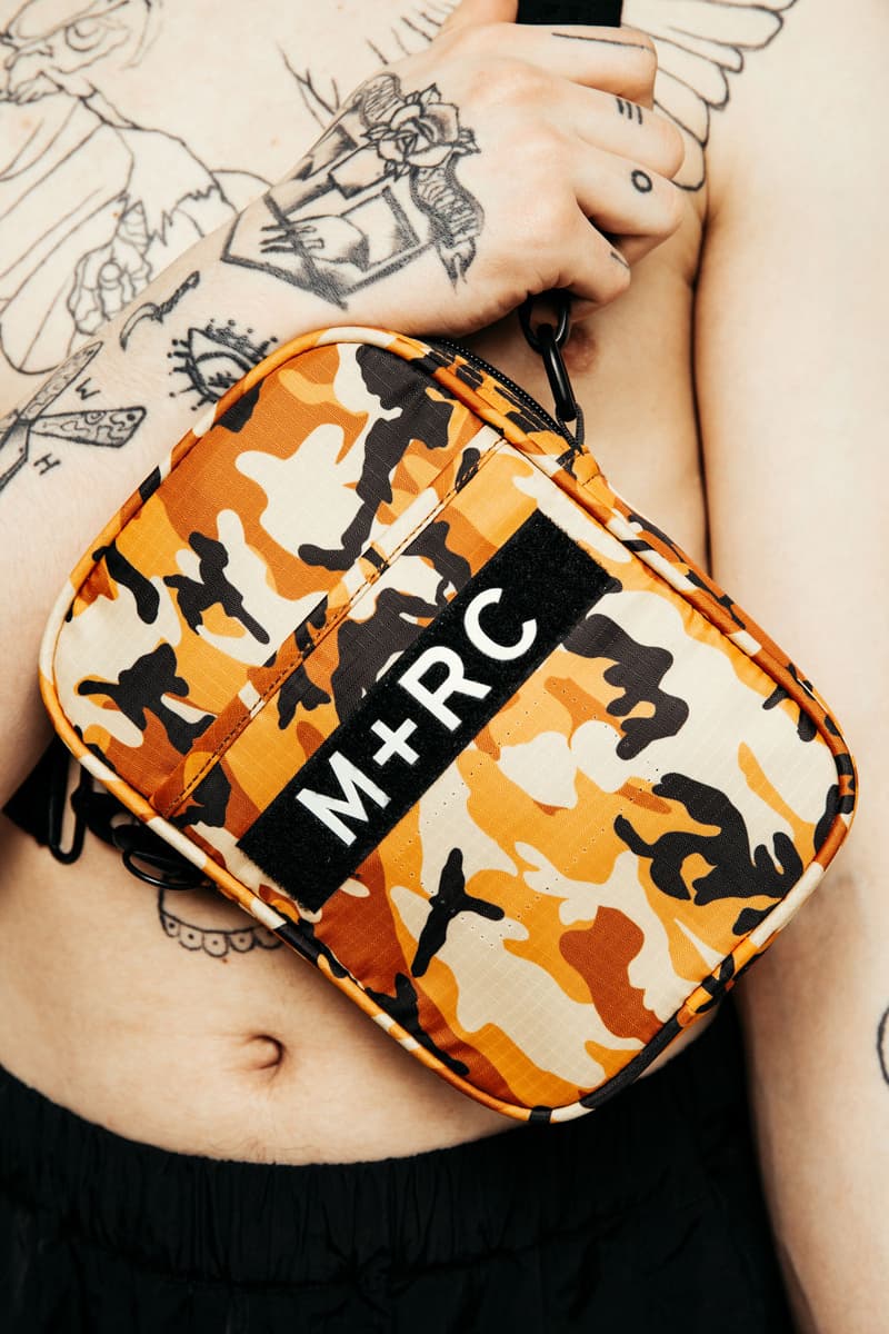 M+RC NOIR 2017 Spring Jackets Vests Sling Bags Shorts Orange Red Green Camo