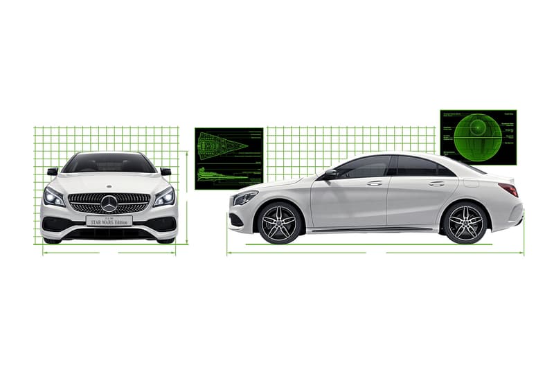 Mercedes-Benz Limited-Edition 'Star Wars' CLA 180