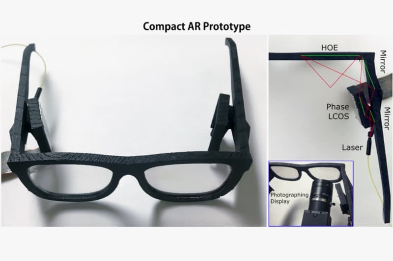 Microsoft Research Holographic AR VR Glasses