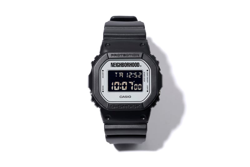 NEIGHBORHOOD and G-SHOCK Team up to Create Their Second DW-5600 Model