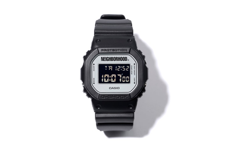 NEIGHBORHOOD and G-SHOCK Team up to Create Their Second DW-5600 Model