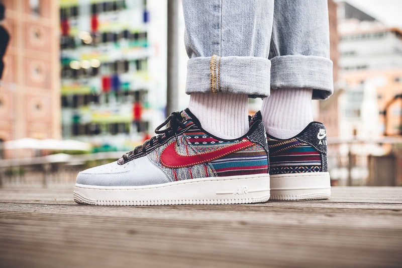 Nike Air Force 1 '07 LV8 LT Armory Blue On-Feet Closer Look Hacky Sack
