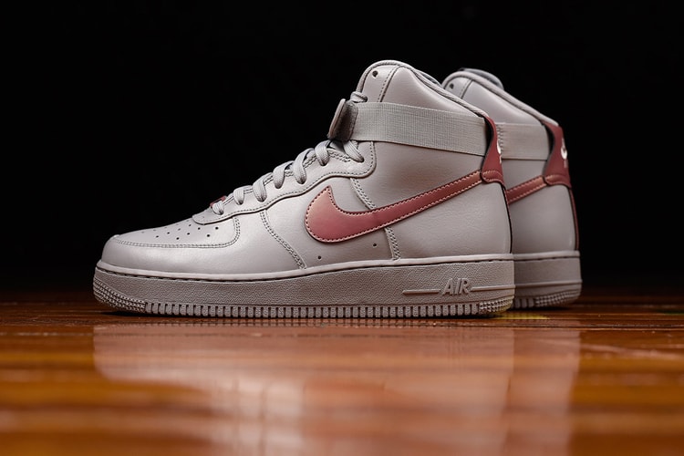 Nike's Air Force 1 High Receives A "Pure Platinum" Makeover for Spring