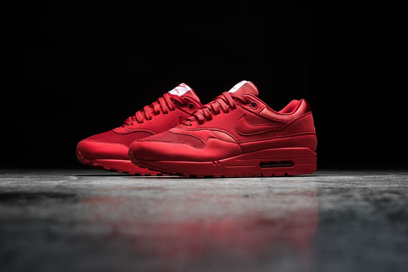 The Nike Air Max 1 Premium Gets a Red Hot Makeover