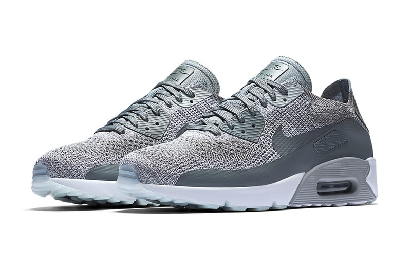 nike air max 90 ultra 2.0 flyknit cool grey sneaker