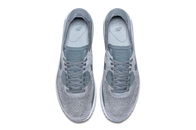 nike air max 90 ultra 2.0 flyknit cool grey sneaker