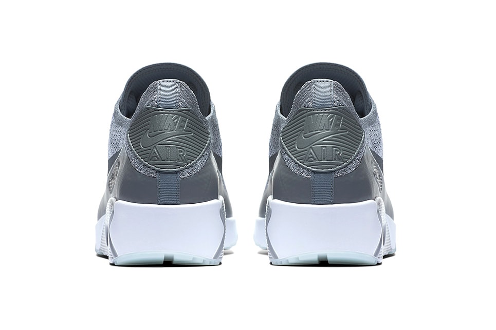 nike air max 90 ultra 2.0 flyknit cool grey sneaker