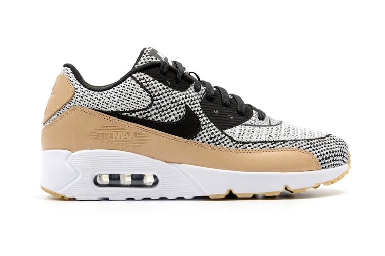 The Nike Air Max 90 Ultra 2.0 Gets Decked out in Jacquard and Tan Leather