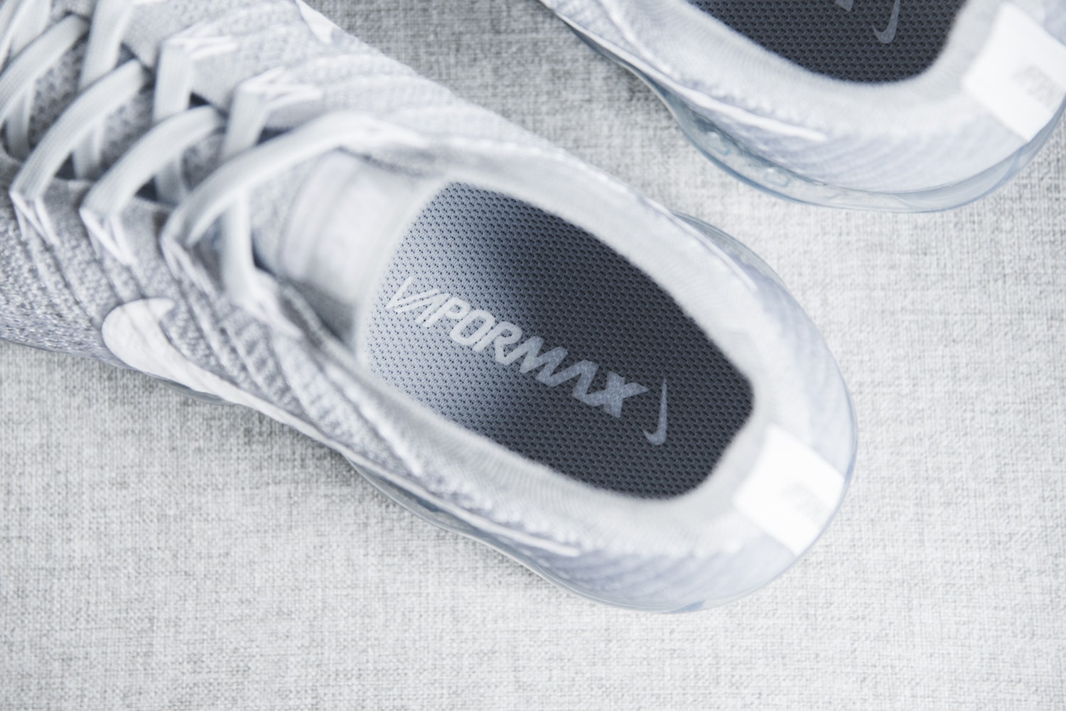 Nike Air VaporMax Platium white grey